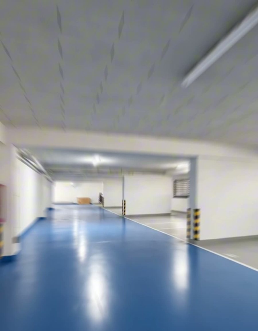 Parcarea privată a ansamblului Saraesa